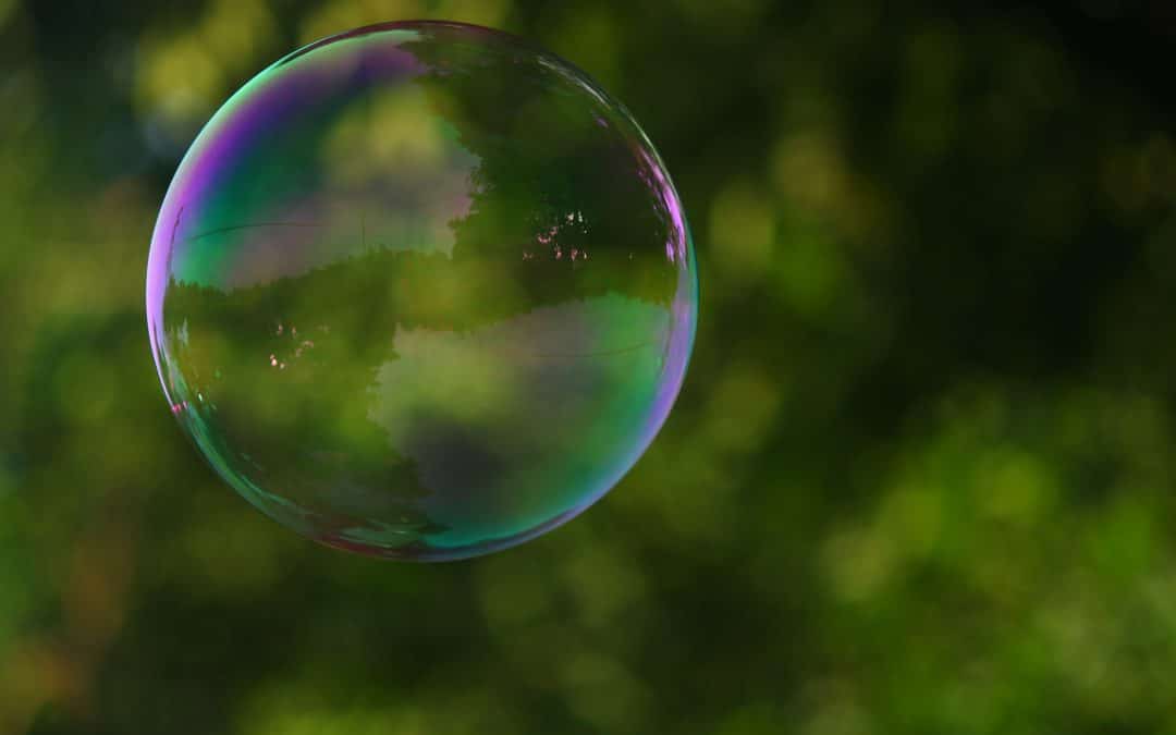 Bild von Seifenblase zum Thema ETF-Blase